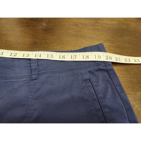 Westport‎ Capri Pants Womens 16W Blue Utility Pockets Cropped Casual - Picture 5 of 7